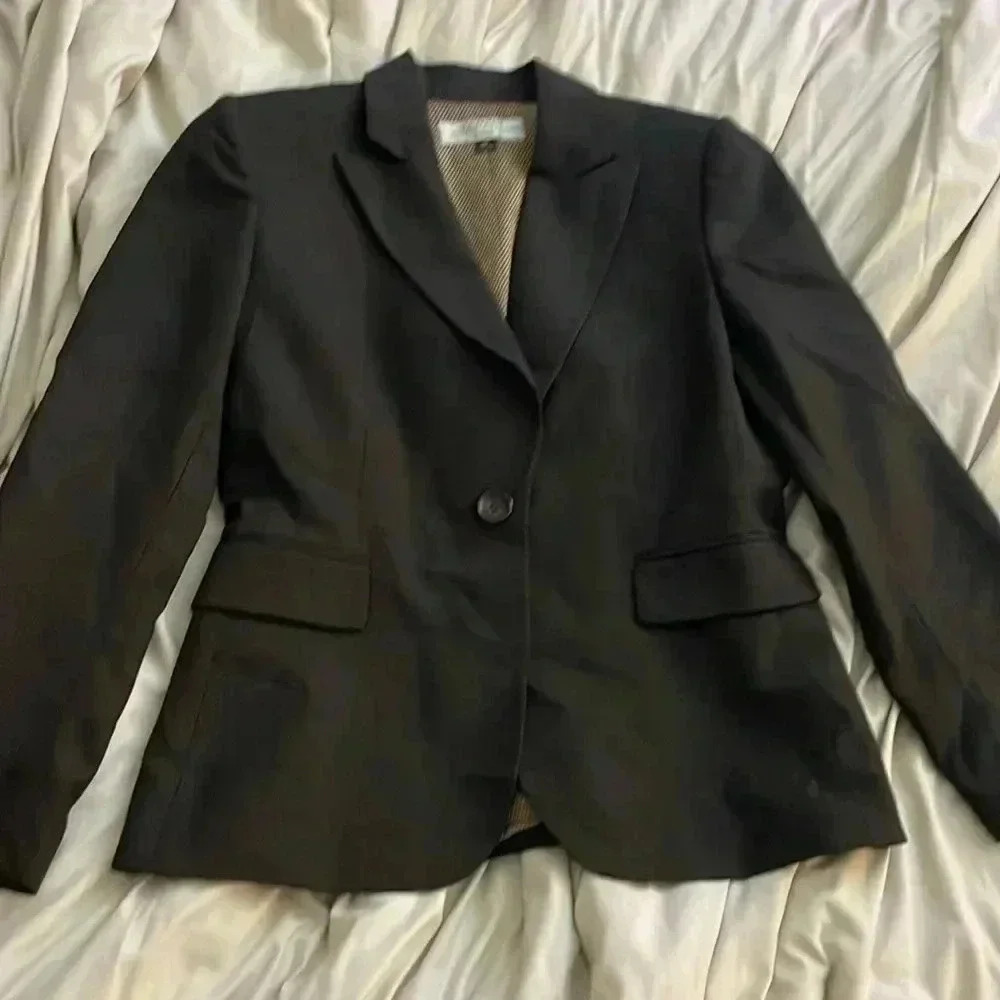 TAHARI Brown lightweight jacket Blazer - EUC 8P